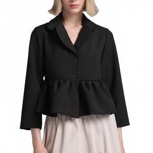 NEW KIKA VARGAS ewa top in black